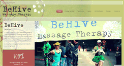 Desktop Screenshot of behivemassage.com