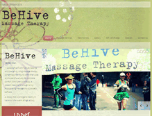 Tablet Screenshot of behivemassage.com
